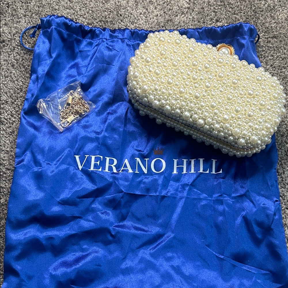 Chantal Pearl Clutch Bag